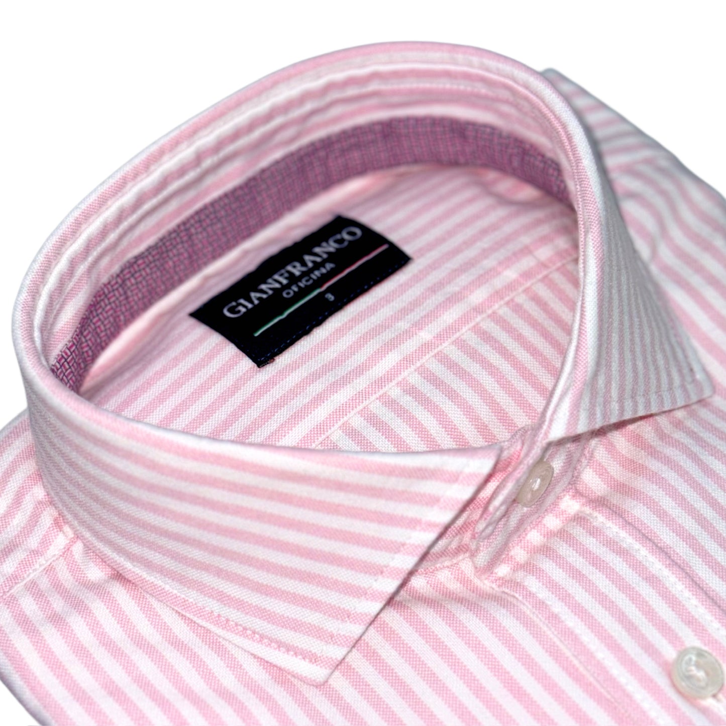 911 Shirt Pink Stripes