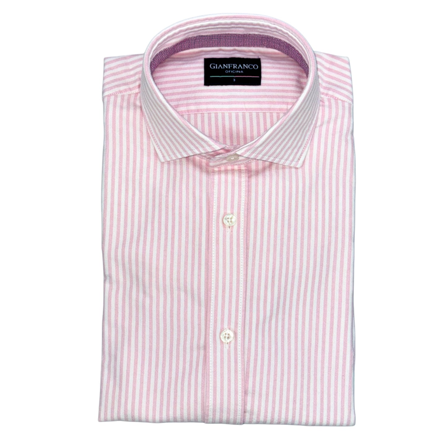 911 Shirt Pink Stripes