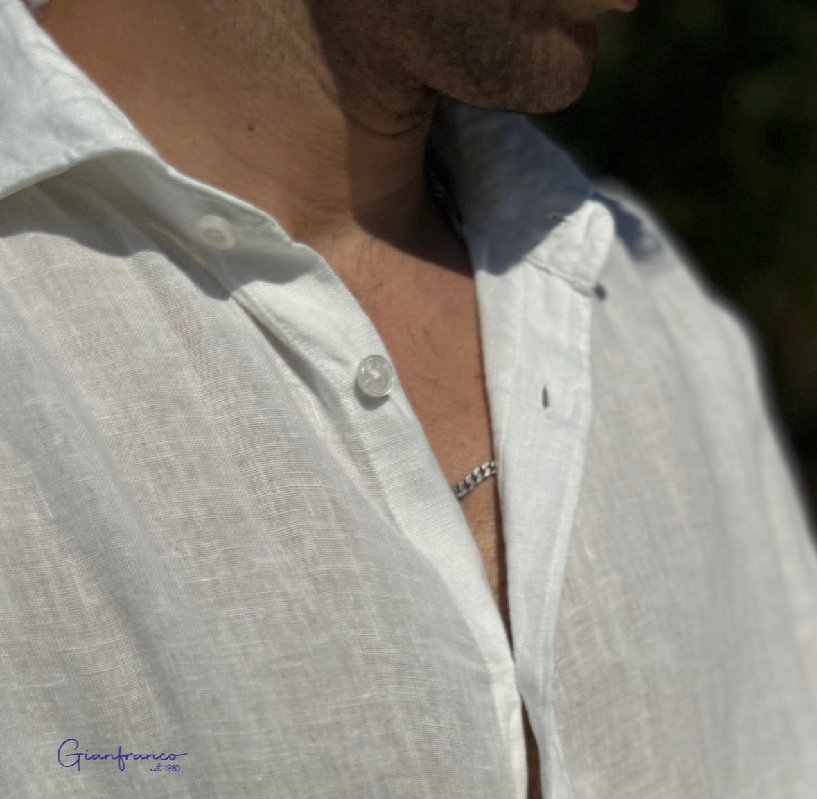 White Linen Shirt